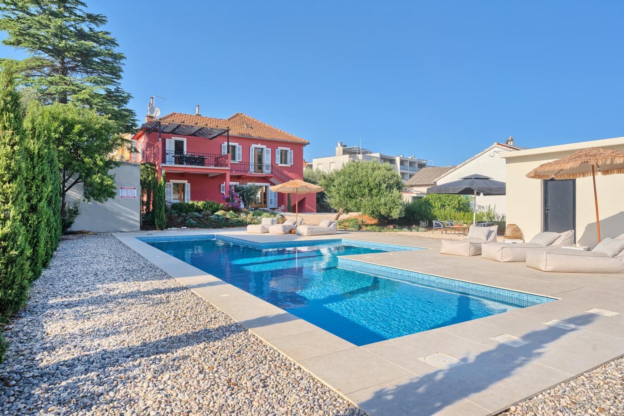 Hvar Luxury Villa And Pool With View In Heart Of Stari Grad Stari Grad  Esterno foto