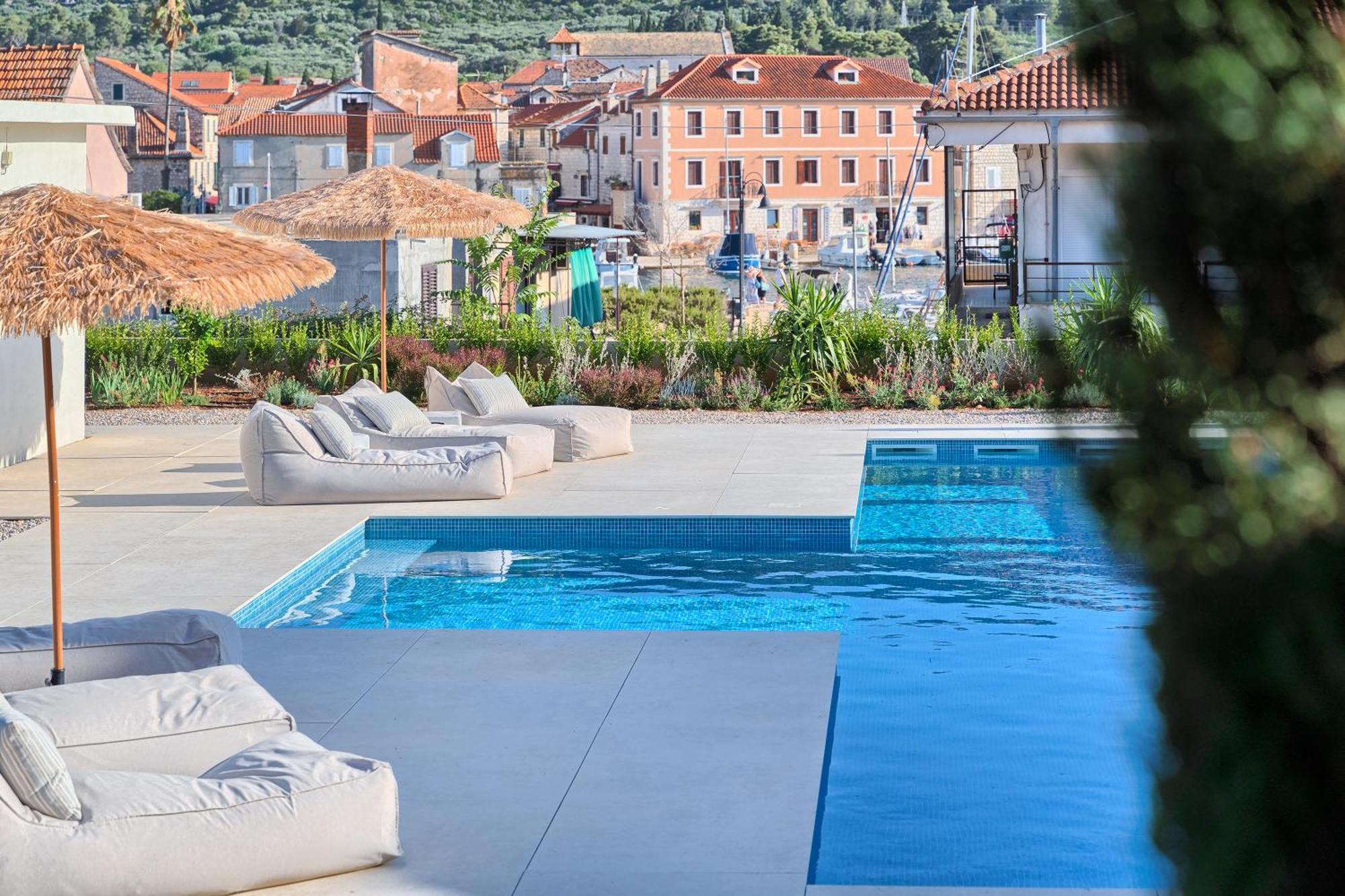 Hvar Luxury Villa And Pool With View In Heart Of Stari Grad Stari Grad  Esterno foto