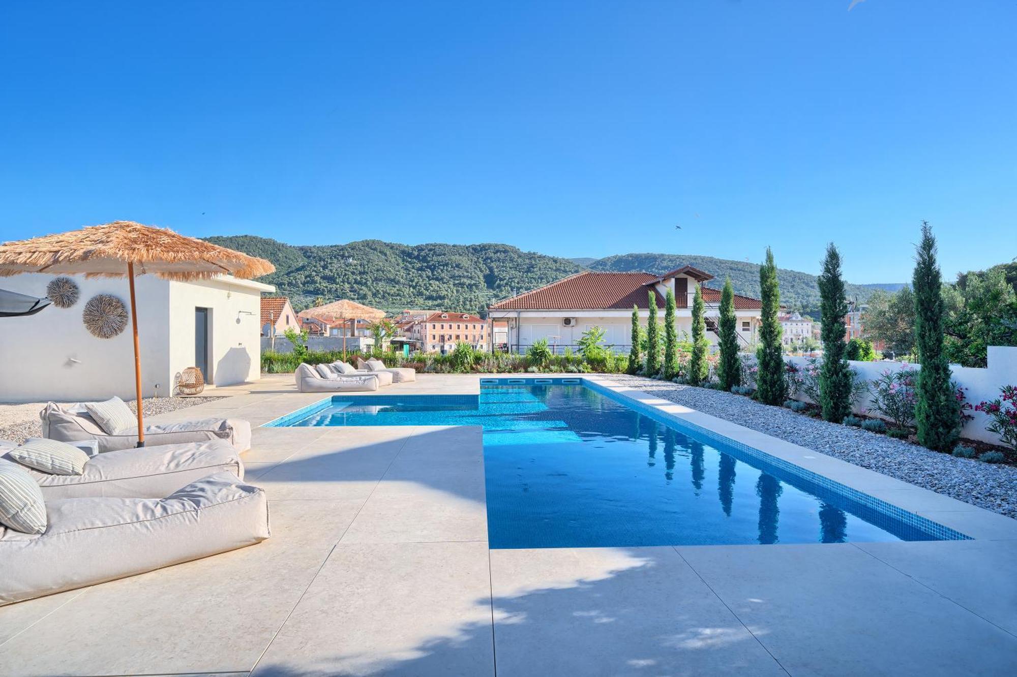 Hvar Luxury Villa And Pool With View In Heart Of Stari Grad Stari Grad  Esterno foto